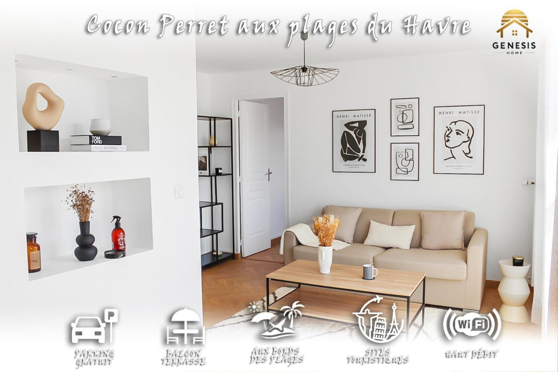 Cocon Perret Aux Plages Du Havre 르아브르 외부 사진